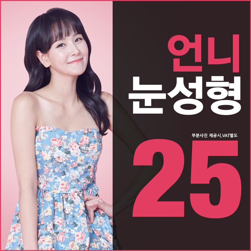 눈성형 매몰법 25만원